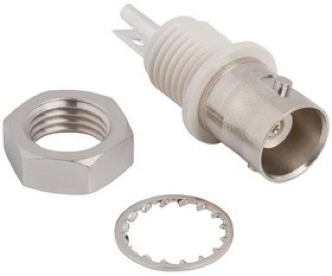 031-10, RF Connectors / Coaxial Connectors BULKHEAD JACK 50 ohm SOLDER CUP ISOLATED 031-10, RF Connectors / Coaxial Connectors BULKHEAD JACK 50 ohm SOLDER CUP ISOLATED