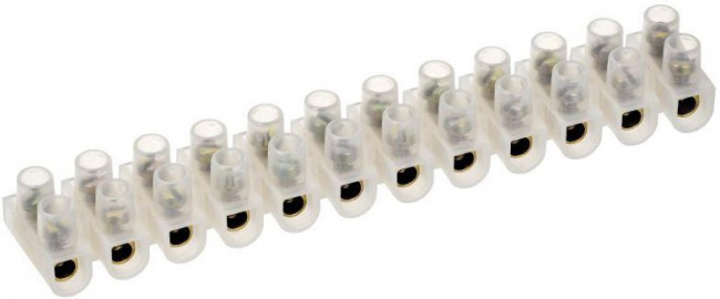 IEK Зажим винтовой ЗВИ-20 4-10мм2 12пар IEK Зажим винтовой ЗВИ-20 4-10мм2 12пар