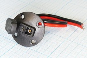 Разъем питания DC розетка , 2C, на блок, SAE-2PIN, 12В, 10А Разъем питания DC розетка , 2C, на блок, SAE-2PIN, 12В, 10А