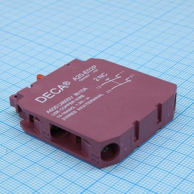 A20-E02P, A20-E02P, Блок контактный сдвоенный нормально рпзомкнутый