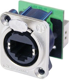 Neutrik NE8FDP панельный двухсторонний разъем RJ45