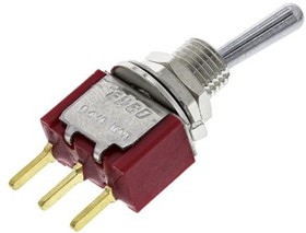 A101SYCB04, Toggle Switches SP ON-ON LNG BAT PC TOGGLE SWITCH