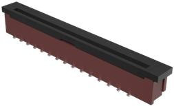 SFW22R-2STE1LF, 1.00mm Flex Connector, SFW-R series, 22 Position, Upper Side Contact, Side Entry Surface Mount ZIF Connector, Lead Free