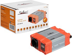 API-200-02, Преобразователь напряжения 12 - 220 В 300 Вт Airline *