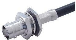 24_BNC-50-3-1/133_NE, RF Connectors / Coaxial Connectors BNC straight bulkhead cable jack(f)