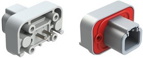 ATP13-4P-BM03BLK, Автомобильный разъем, Black, BoardLock ATP Series, Right Angle Receptacle, 4 контакт(-ов)