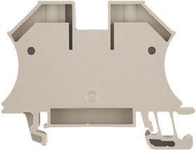 1036100000 WDU 16N Проходная клемма, Винтовое соединение, 16 mm², 690 V, 76 A, Темно-бежевый 1036100000 WDU 16N Проходная клемма, Винтовое соединение, 16 mm², 690 V, 76 A, Темно-бежевый