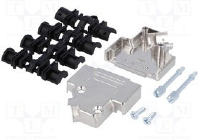 MHD45ZK15-K, Корпус для разъемов D-Sub, D-Sub HD 26pin,D-sub 15pin, UNC4-40