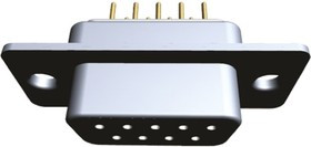 MHDD25-F-T-B-M, Разъем D-Sub; PIN: 25; гнездо; "мама"; на PCB; пря