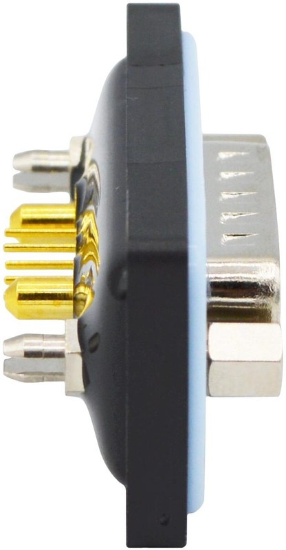 CDFV7W2113L251, CDFV 7 Way Vertical PCB D-sub Connector Plug, 2.77mm Pitch, with 4-40 Screw Locks, Boardlocks CDFV7W2113L251, CDFV 7 Way Vertical PCB D-sub Connector Plug, 2.77mm Pitch, with 4-40 Screw Locks, Boardlocks