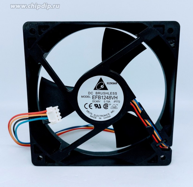 Вентилятор Delta Electronics EFB1248VH 48v 0.15A 120x25 4pin