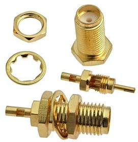 SMA-C1,13J, Разъём высокочастотный, гнездо SMA, крепление на панель