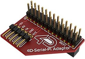 SERIAL-PI-ADAPTOR, Адаптер, соединительный кабель, штыревые планки, PIN: 20