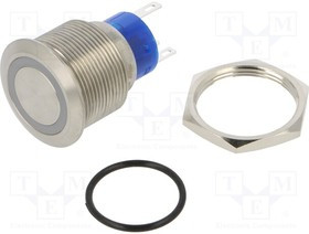 ATP220001, Переключатель: антивандальный, Пол: 2, SPDT, 5A/250ВAC, 3A/28ВDC