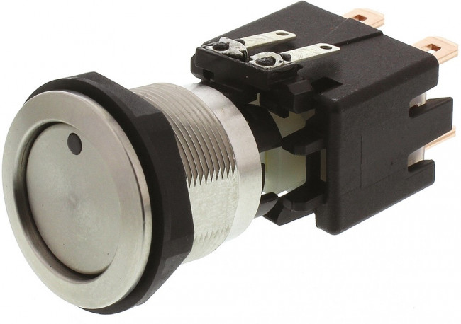 1241.6823.1124000, Переключатель: антивандальный, Пол: 2, DPST-NO, 12A/250ВAC, IP64