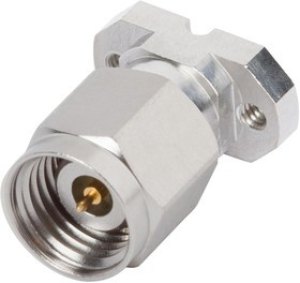 SF1611-60021, 2.4MM PLUG CONN, 50 OHM, FLANGE