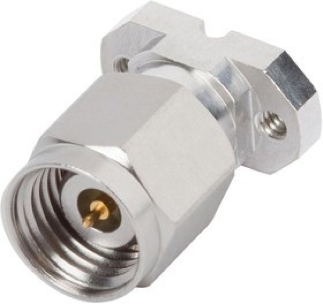 SF1611-60021, 2.4MM PLUG CONN, 50 OHM, FLANGE