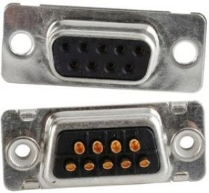 163X10189X, D-Sub High Density Connectors 44 POS HD CRIMP MALE THROUGH HOLE