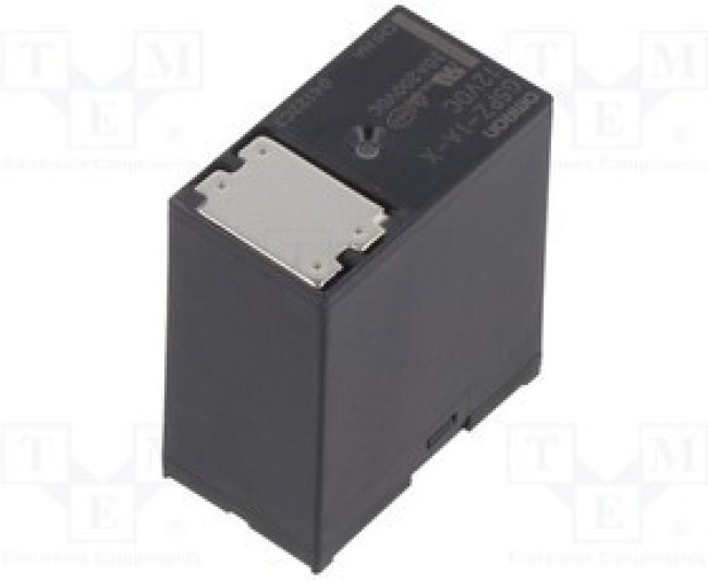 G5PZ-1A-X-DC12, Relay: electromagnetic; SPST-NO; Ucoil: 12VDC; Icontacts max: 20A G5PZ-1A-X-DC12, Relay: electromagnetic; SPST-NO; Ucoil: 12VDC; Icontacts max: 20A