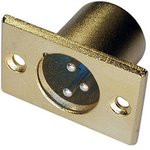 XLR-MC-402 (JD-395/AUD-81), Штекер XLR на панель