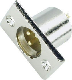 XLR-MC-402 (JD-395/AUD-81), Штекер XLR на панель