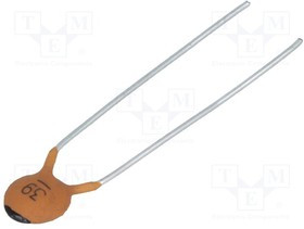 CC-39/100, Конденсатор: керамический, 39пФ, 100В, C0G, ±10%, THT, 5мм CC-39/100, Конденсатор: керамический, 39пФ, 100В, C0G, ±10%, THT, 5мм