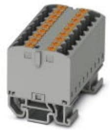 3274156, DIN Rail Terminal Blocks PTFIX 18X2,5-NS15AWH 2.5mm2 NS15 DIN HRZ