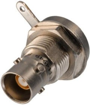 BJ76FL, RF Connectors / Coaxial Connectors TRB Blkhd Strt Jack Rear Mt Solder 4-lug
