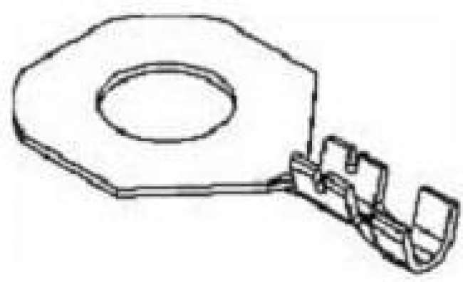 12103508-CT, Automotive Connectors TERM RING SN PLTD Cut Str of 20 pieces