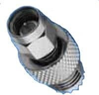 242116, RF Adapters - Between Series MINI UHF JACK TO SMA PLUG, ADAPTER