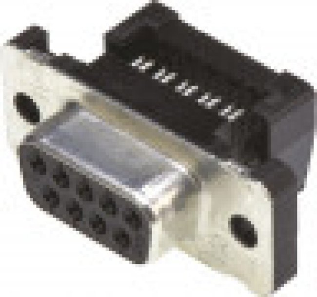 1658612-4, D-Sub Standard Connectors LPM RECEPTACLE 9P
