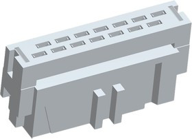 1-215915-4, 14-Way IDC Connector Socket for Cable Mount, 2-Row