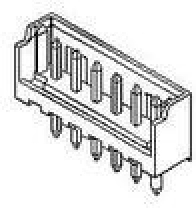 0532531070, Conn Shrouded Header (3 Sides) HDR 10 POS 2mm Solder ST Thru-Hole Micro-Latch Tray