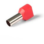 НШВИ(2) 6.0-14, Наконечник штыревой втулочный изолированный желтый 2х6.0мм²