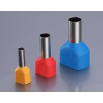 НШВИ(2) 6.0-14, Наконечник штыревой втулочный изолированный желтый 2х6.0мм²