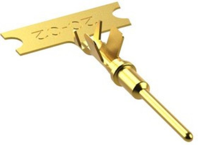AT60-20-0244, CONTACT, PIN, CRIMP, 22-16AWG