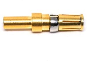 172704-0152, D-Sub Contacts FCT TERM HPWR CRP RCPT 20 AMP 12-16AWG