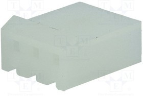 A3960H-03P-1, Вилка, провод-плата, "мама", 3,96мм, PIN: 3, без контактов, 250В, 7А