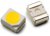 ASMT-UWB1-NX3B2, Standard LEDs - SMD White, 6500K 2300mcd, 20mA