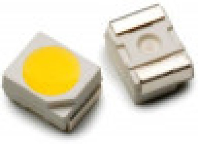 ASMT-UWB1-NX3B2, Standard LEDs - SMD White, 6500K 2300mcd, 20mA