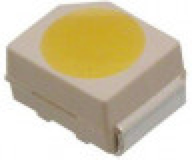 ASMT-UWB1-NX3B2, Standard LEDs - SMD White, 6500K 2300mcd, 20mA