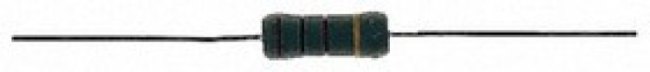 ROX3SJ47R, Резистор в сквозное отверстие, 47 Ом, Серия ROX, 3 Вт, ± 5%, Осевые Выводы, 350 В ROX3SJ47R, Резистор в сквозное отверстие, 47 Ом, Серия ROX, 3 Вт, ± 5%, Осевые Выводы, 350 В