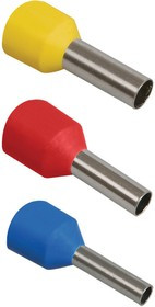 Наконечник IEK Е 2,5-08 дл.15.6мм синий/серый (упак.:100шт) (UGN10-D25-04-08) Наконечник IEK Е 2,5-08 дл.15.6мм синий/серый (упак.:100шт) (UGN10-D25-04-08)