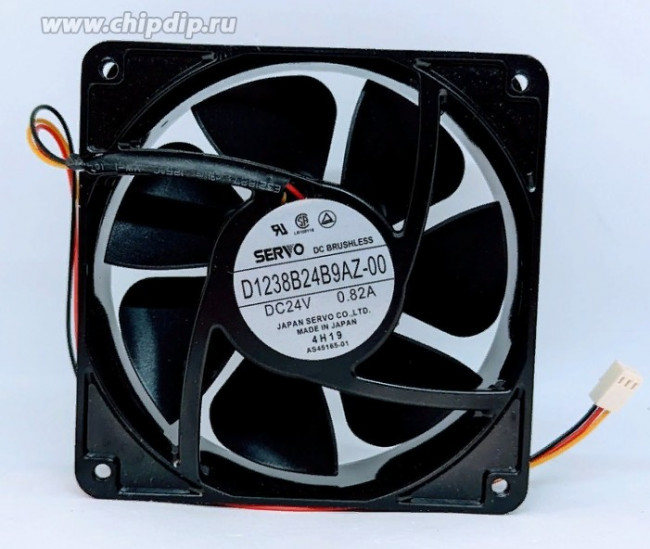 Вентилятор Servo D1238B24B9AZ-00 DC 24V 0.82A 3pin 120x38