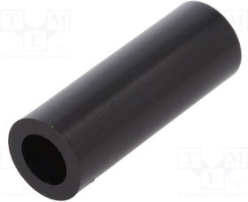 DR3810/6.2X28, Дистанцирующая стойка, цилиндрическая, полиамид, Дл 28мм