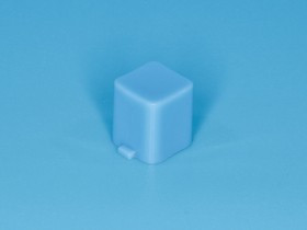 PSM1-K-1-L, Колпачок квадратный для мини кнопки, синий