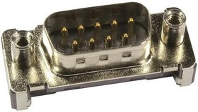 09551696822741, Разъем D Sub, DB9, Standard, Штекер, 9 контакт(-ов), DE, Пайка