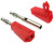 Z040 4mm Stackable Plug RED