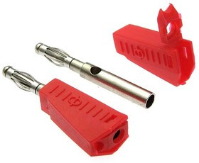 Z040 4mm Stackable Plug RED