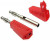 Z040 4mm Stackable Plug RED
